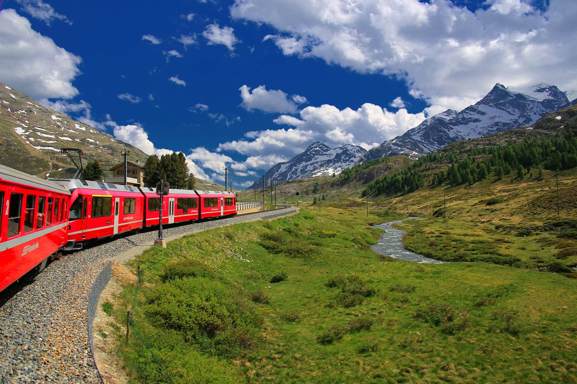The Glacier Express & Scenic Switzerland Rail